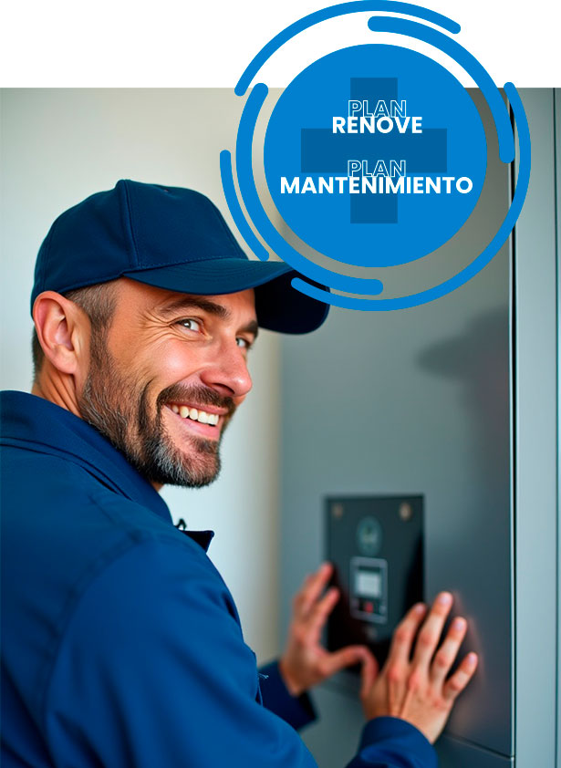 Plan Renove y plan de mantenimiento para calderas Domusa en Valdeolmos